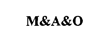 M&A&O