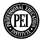 PEI PROFESSIONAL EDUCATION INSTITUTE
