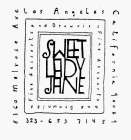 SWEET LADY JANE FINE DESSERTS AND BROWNIES 8360 MELROSE AVE LOS ANGELES CALIFORNIA 90069 323-653-7145