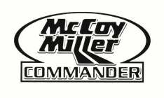MCCOY MILLER COMMANDER