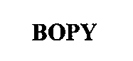 BOPY