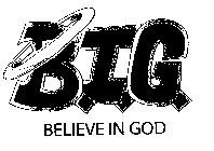 B.I.G. BELIEVE IN GOD