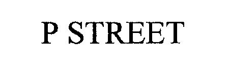 P STREET