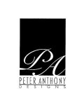 PA PETER ANTHONY DESIGNS