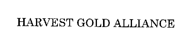 HARVEST GOLD ALLIANCE