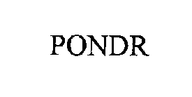 PONDR