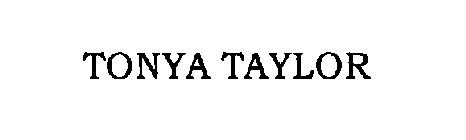 TONYA TAYLOR