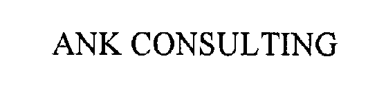 ANK CONSULTING