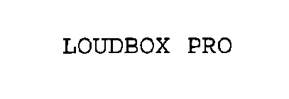 LOUDBOX PRO