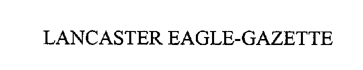 LANCASTER EAGLE-GAZETTE