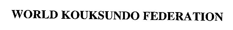 WORLD KOUKSUNDO FEDERATION