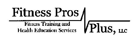 FITNESS PROS PLUS, LLC FITNESS TRAINING AND HEALTH EDUCATION SERVICES