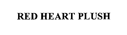 RED HEART PLUSH