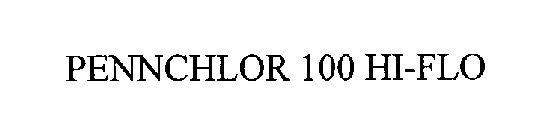 PENNCHLOR 100 HI-FLO