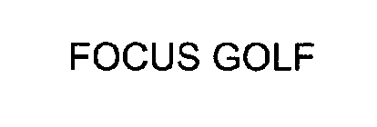 FOCUS GOLF