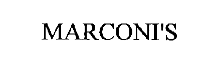 MARCONI'S