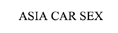 ASIA CAR SEX