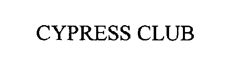 CYPRESS CLUB