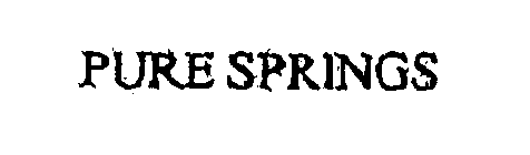 PURE SPRINGS