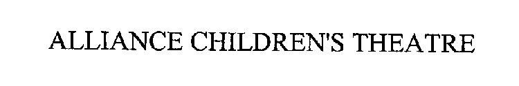 ALLIANCE CHILDREN'S THEATRE