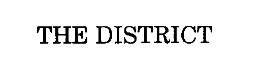 THE DISTRICT