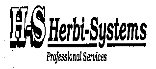 H-S HERBI-SYSTEMS PROFESSIONAL SERVICES