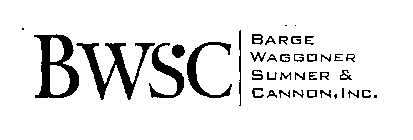 BWSC BARGE WAGGONER SUMNER & CANNON, INC.