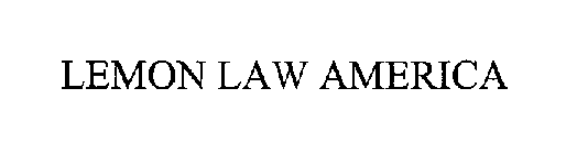 LEMON LAW AMERICA