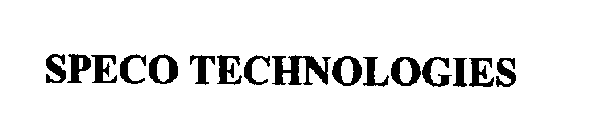 SPECO TECHNOLOGIES