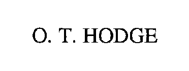 O. T. HODGE