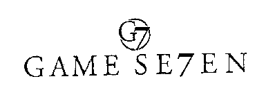 G7 GAME SE7EN