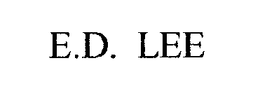 E.D. LEE