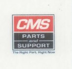 CMS PARTS AND SUPPORT THE RIGHT PART, RIGHT NOW