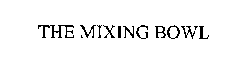 THE MIXING BOWL