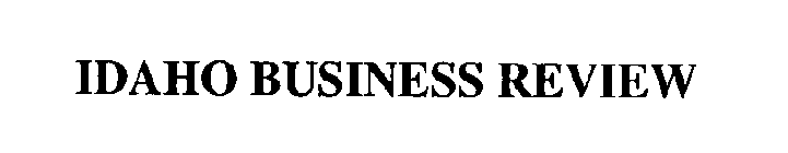 IDAHO BUSINESS REVIEW