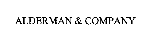ALDERMAN & COMPANY
