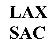 LAX SAC