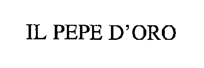 IL PEPE D'ORO