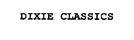 DIXIE CLASSICS