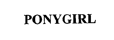 PONYGIRL