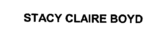 STACY CLAIRE BOYD