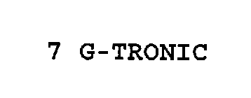 7 G-TRONIC