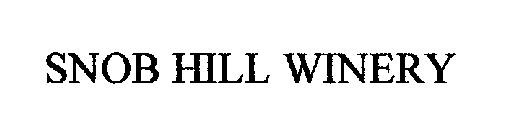 SNOB HILL WINERY