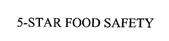 5-STAR FOOD SAFETY