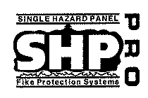 SINGLE HAZARD PANEL SHP PRO FIKE PROTECTION SYSTEMS