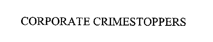 CORPORATE CRIMESTOPPERS