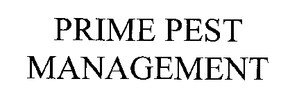 PRIME PEST MANAGEMENT