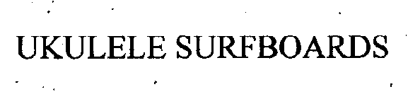 UKULELE SURFBOARDS