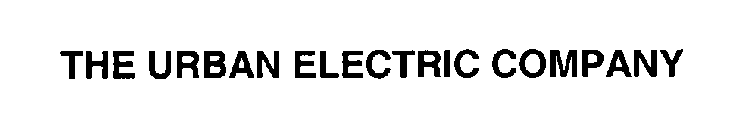 THE URBAN ELECTRIC COMPANY