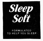 SLEEP SOFT FORMULATED TO HELP YOU SLEEP